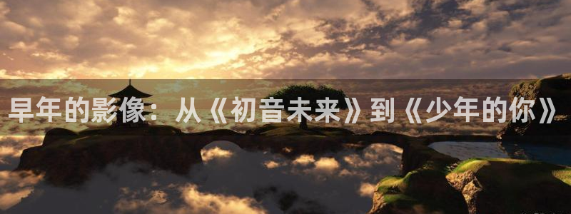 神马影院8060：早年的影像：从《初音未来》到《少年的你》