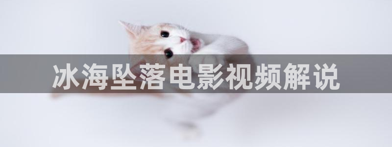 神马电影手机电影网：冰海坠落电影视频解说