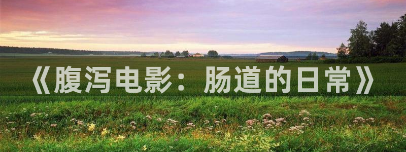 神马不卡 成年：《腹泻电影：肠道的日常》